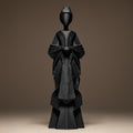 Geisha Decor Statue | Abstrakte Figur | Japanische Kunst Skulptur | Dark Art Kollektion