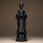 Geisha Decor Statue | Abstrakte Figur | Japanische Kunst Skulptur | Dark Art Kollektion