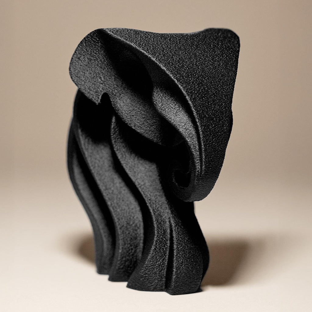 Elephant Statue Abstrakt | Elefant Figur | Moderne Kunst Skulptur | Dark Art Deko