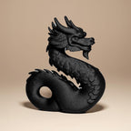 Dragon Statue Figur | Drache Skulptur | Asiatische Deko | Dark Art Kollektion
