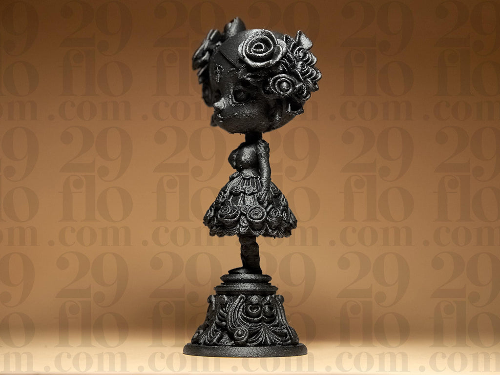 Dia Dos Muertos Doll Statue | La Catrina Figur | Gothic Puppe Skulptur | Dark Art Deko