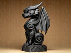 Dragon Statuette | Kleiner Drache Figur | Fantasy Deko Skulptur | Dark Art Kollektion Fehn-factory.de
