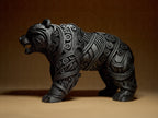 Designer Bear Sculpture | Bär Figur Statue | Ornamental Dark Art | Gothic Deko Skulptur Fehn-factory.de