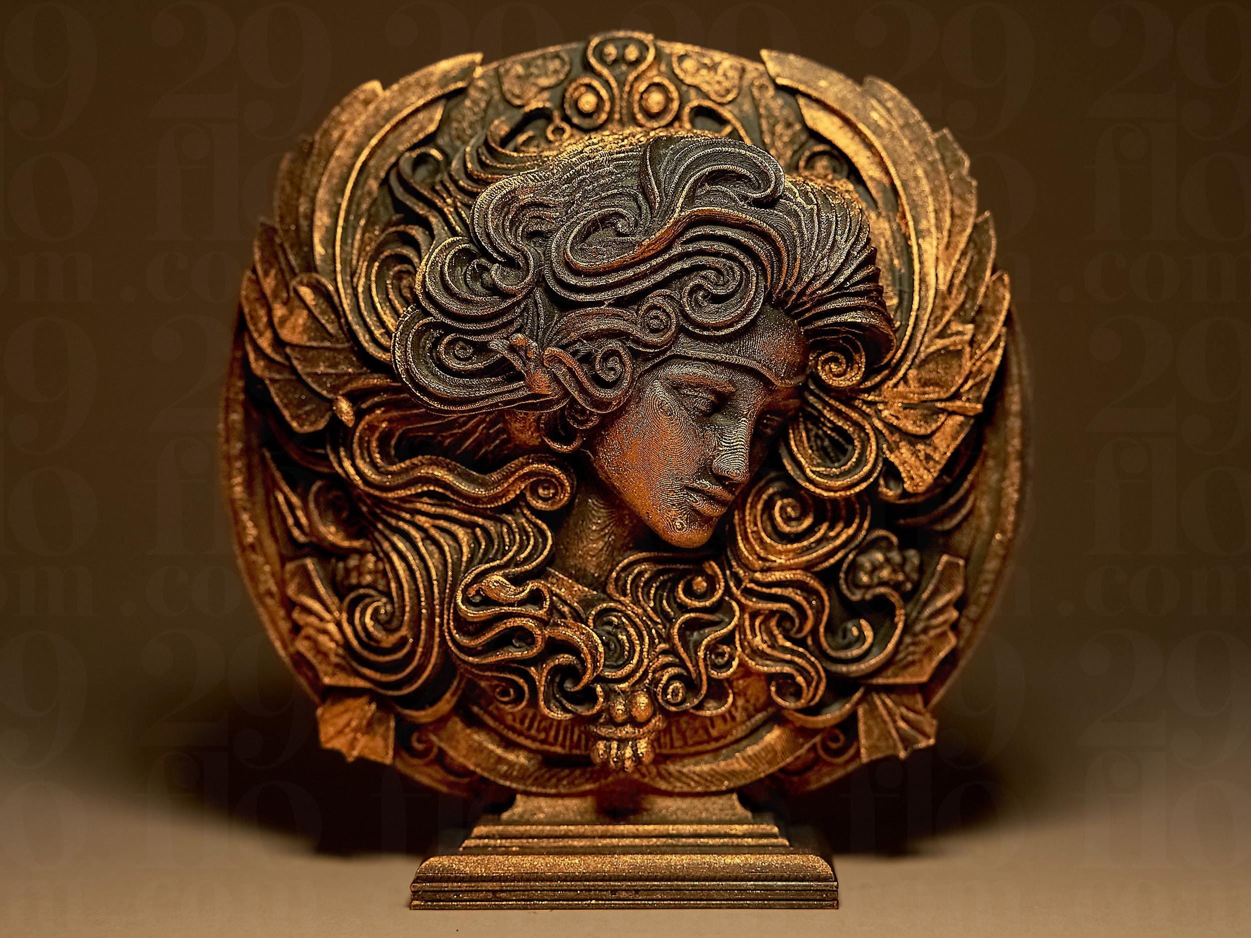 Virgo The Virgin Zodiac Statue | Jungfrau Figur Skulptur | Ornamental Dark Art | Sternzeichen Fehn-factory.de