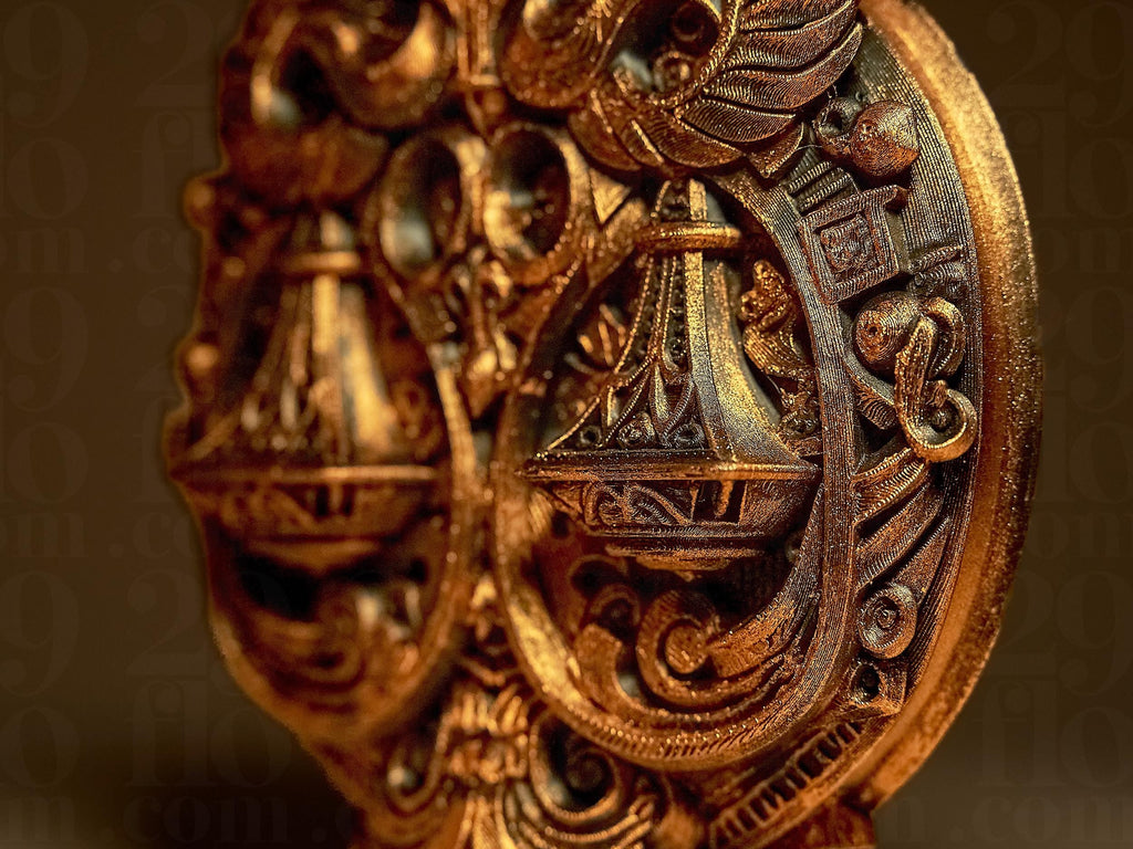 Libra The Scales Zodiac Statue | Waage Figur Skulptur | Ornamental Dark Art | Sternzeichen Fehn-factory.de