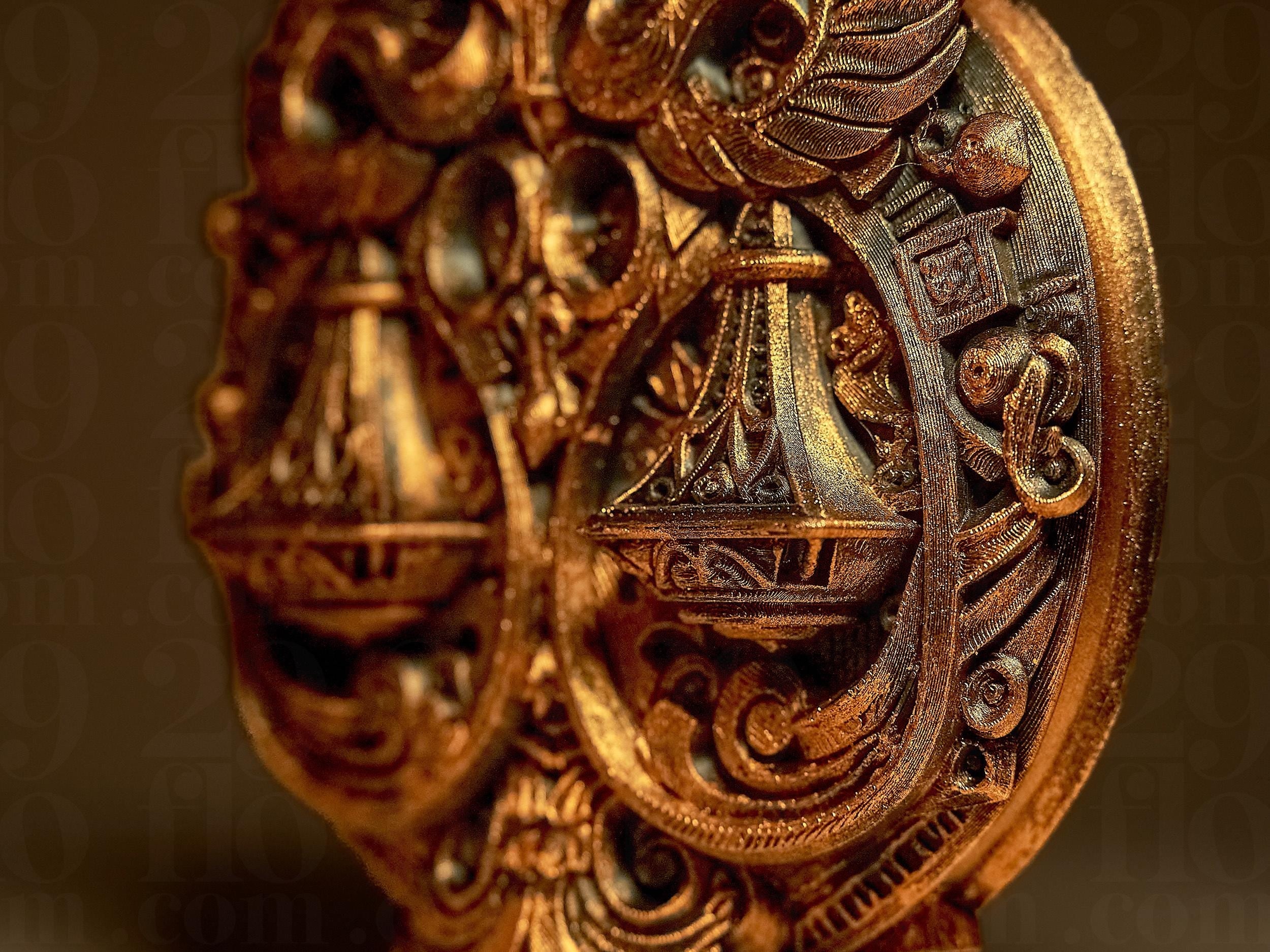 Libra The Scales Zodiac Statue | Waage Figur Skulptur | Ornamental Dark Art | Sternzeichen Fehn-factory.de