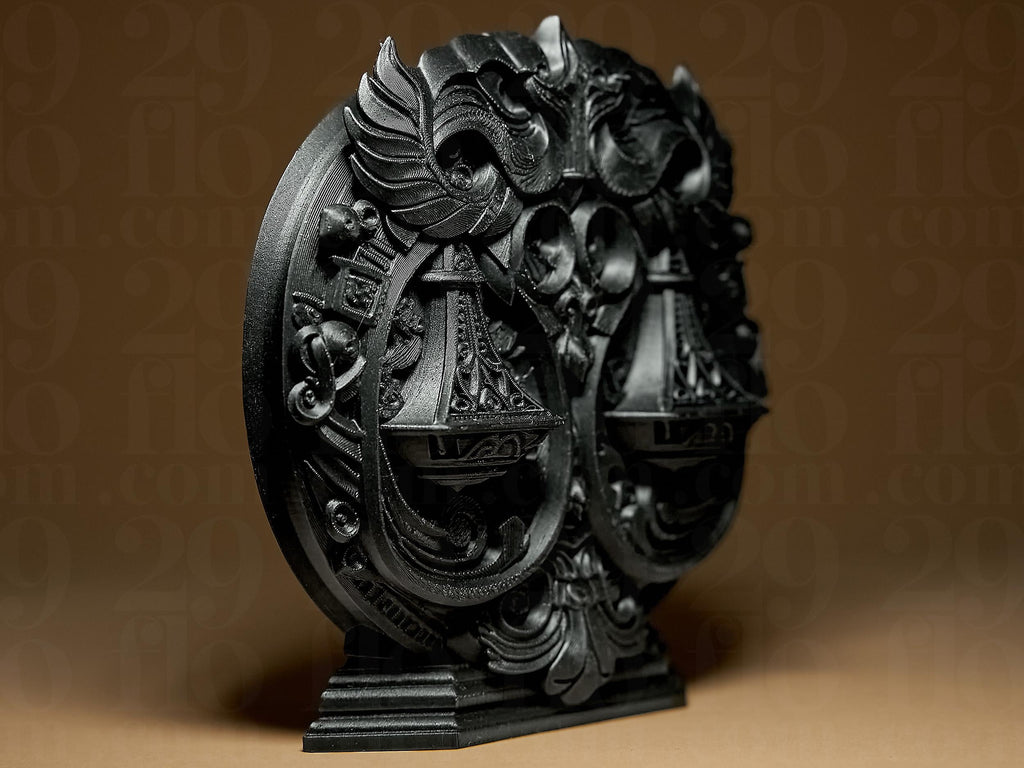 Libra The Scales Zodiac Statue | Waage Figur Skulptur | Ornamental Dark Art | Sternzeichen Fehn-factory.de