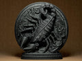 Scorpio The Scorpion Zodiac Statue | Skorpion Figur Skulptur | Ornamental Dark Art | Sternzeichen Fehn-factory.de