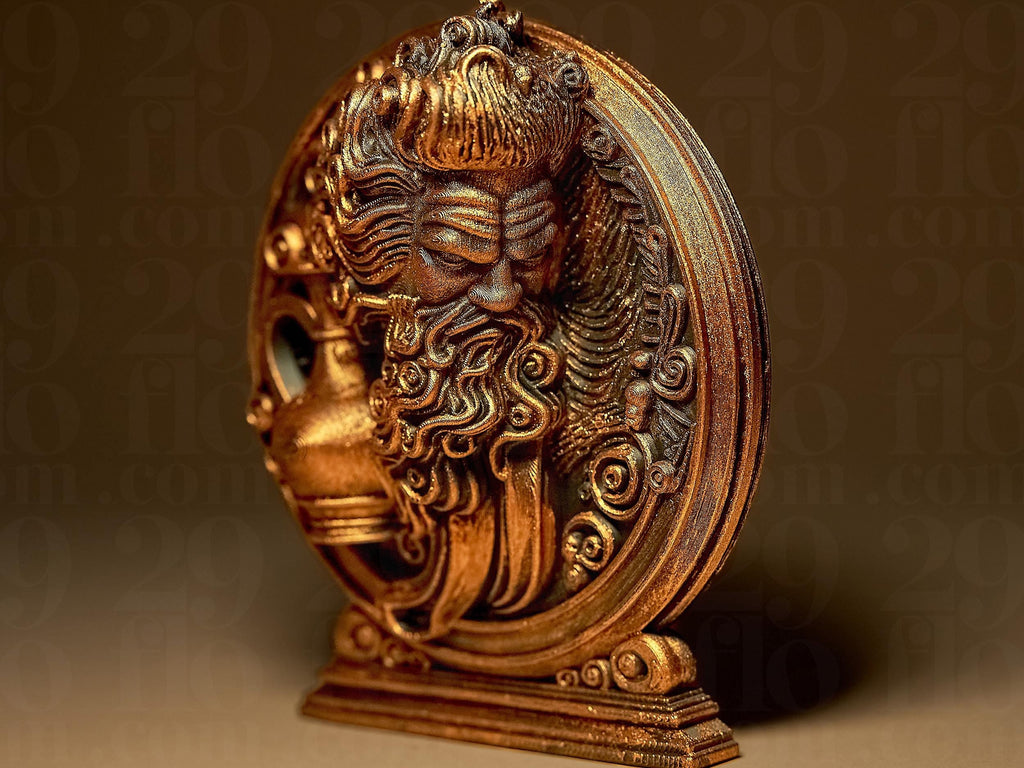 Aquarius The Water Bearer Zodiac Statue | Wassermann Figur Skulptur | Ornamental Dark Art | Sternzeichen Fehn-factory.de