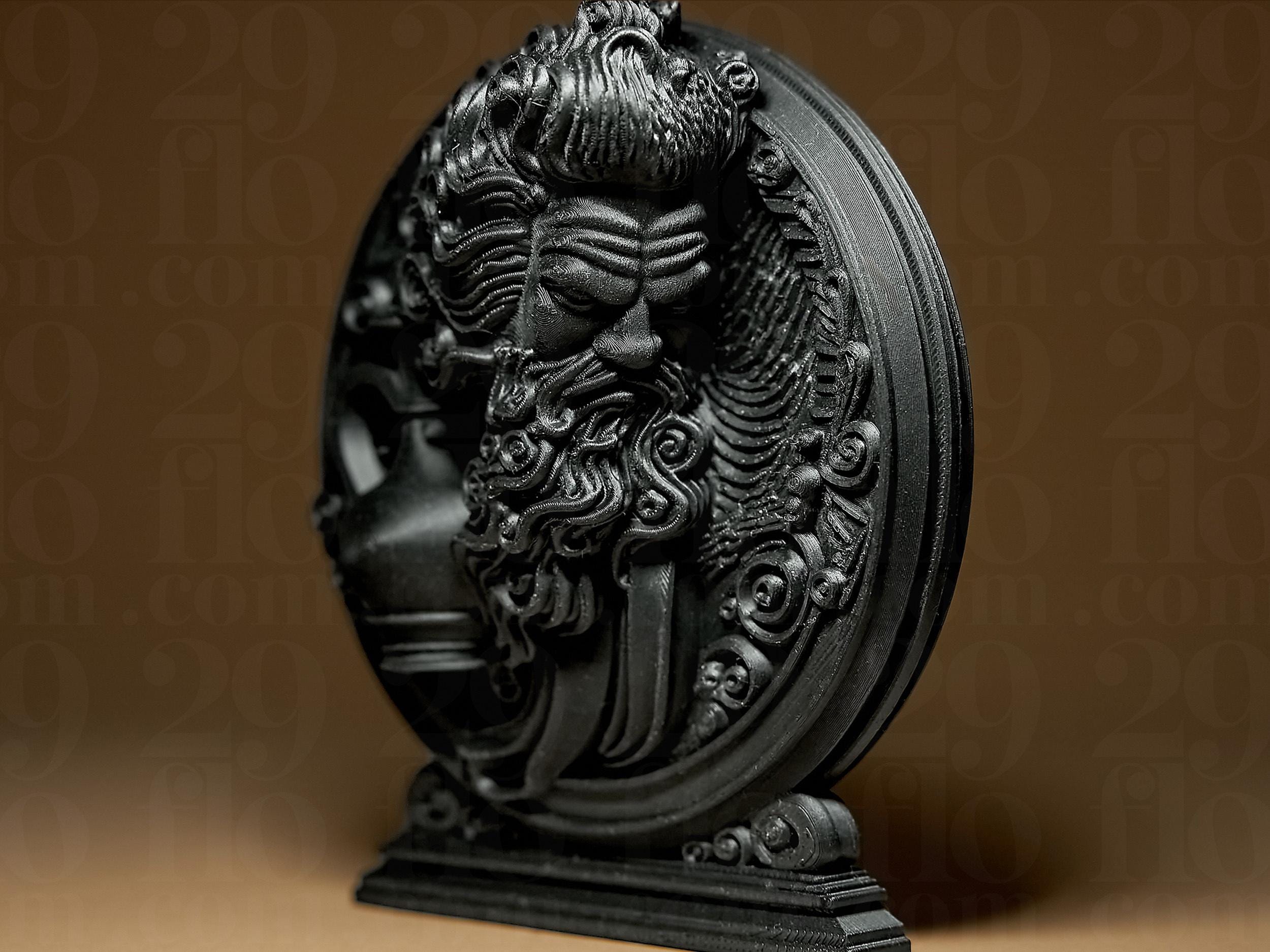 Aquarius The Water Bearer Zodiac Statue | Wassermann Figur Skulptur | Ornamental Dark Art | Sternzeichen Fehn-factory.de