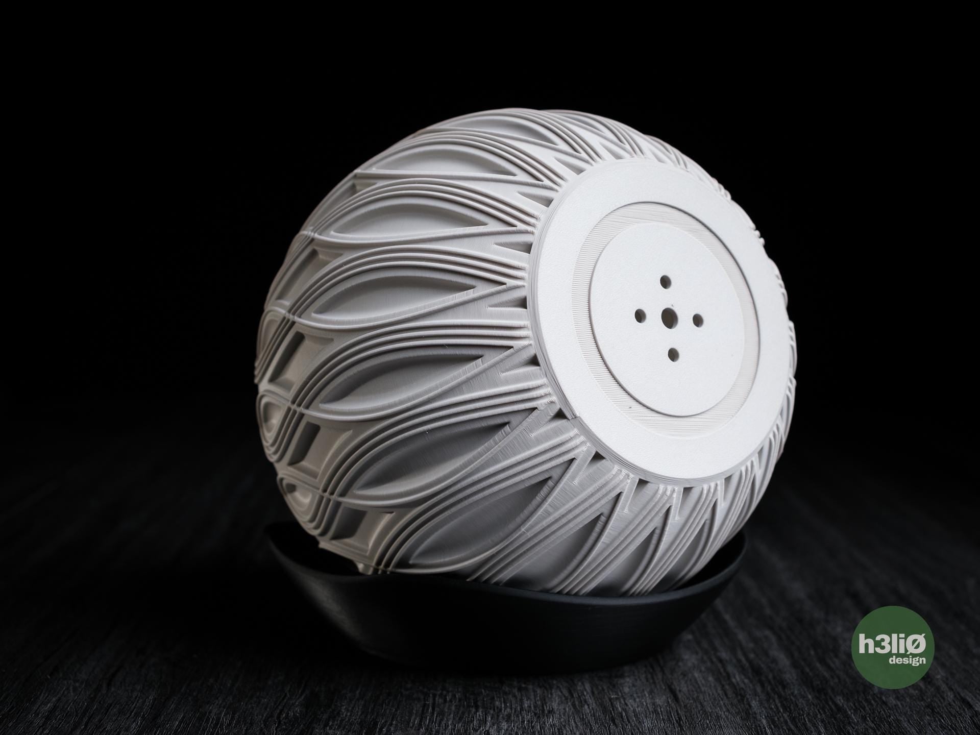 velar planter | Moderner 3D Druck Blumentopf | Eleganter Übertopf | Design Deko