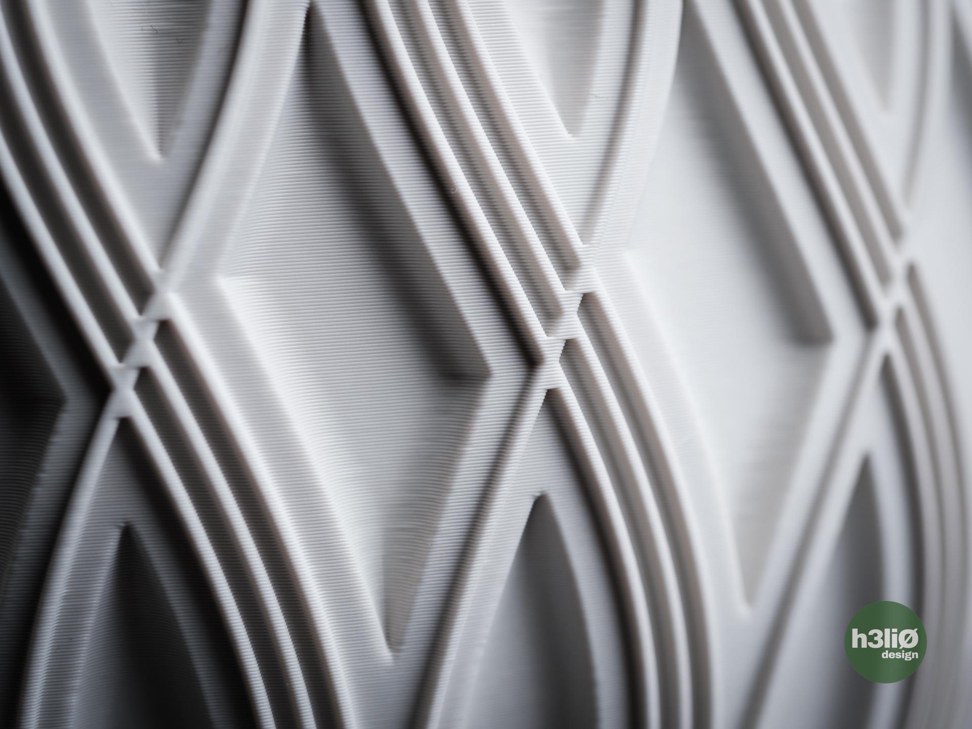 velar planter | Moderner 3D Druck Blumentopf | Eleganter Übertopf | Design Deko