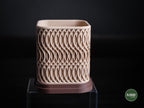 glowtide planter | Moderner 3D Druck Blumentopf | Eleganter Übertopf | Design Deko