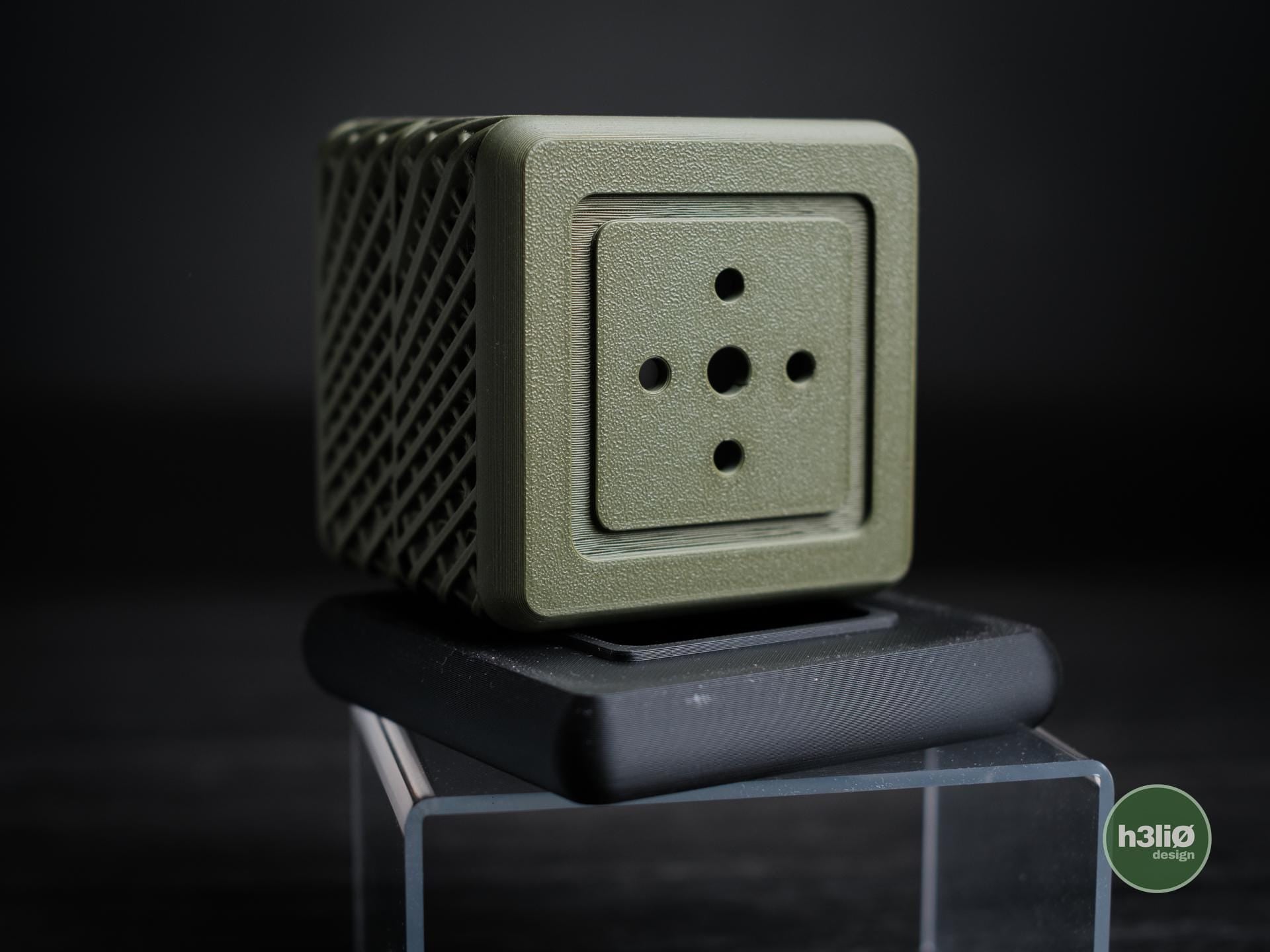 qube planter | Moderner 3D Druck Blumentopf | Geometrischer Würfel Topf | Sukkulenten Topf