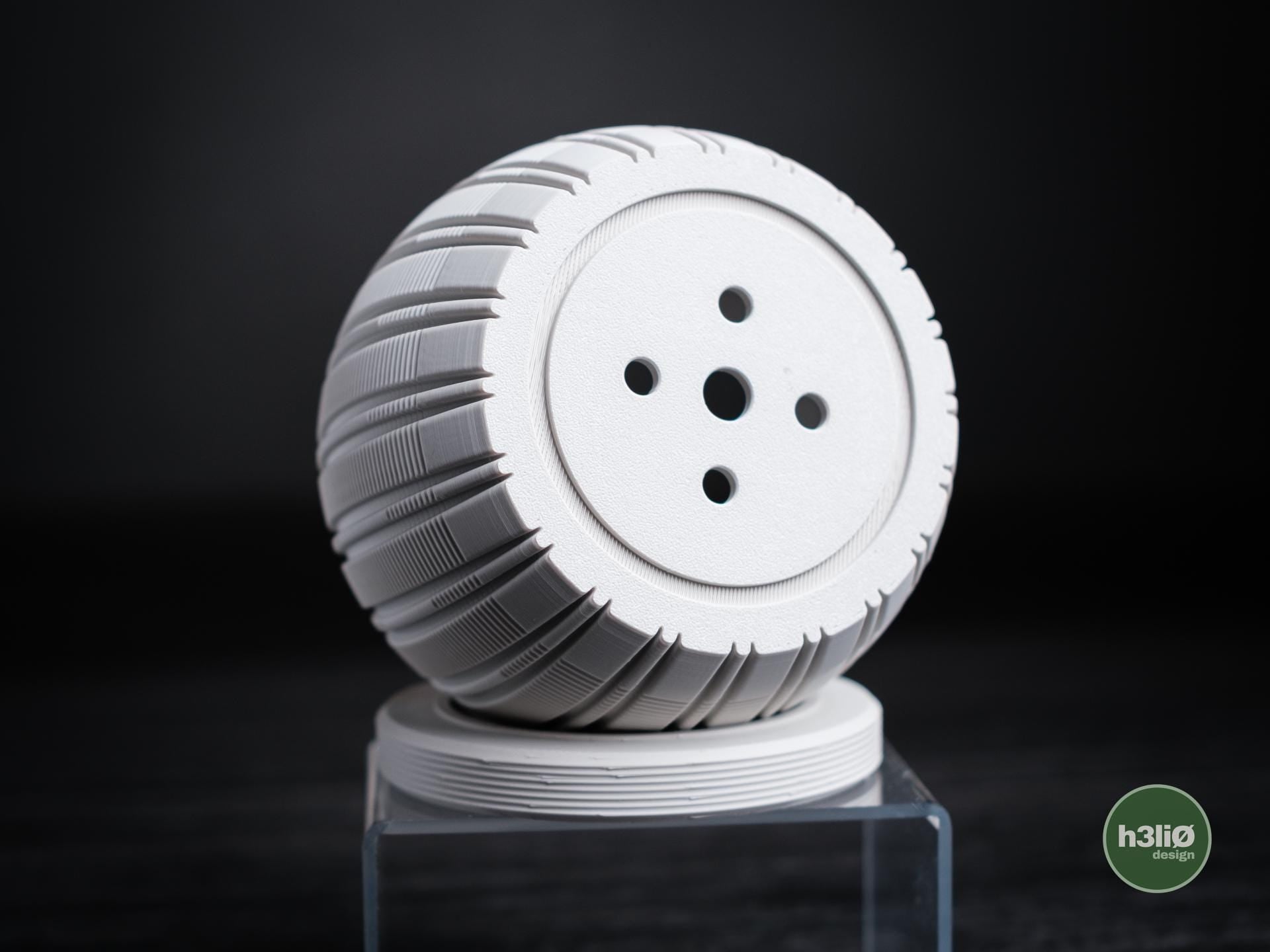 Layered Planter | Moderner 3D Druck Blumentopf | Gerillter Übertopf | Design Deko Topf