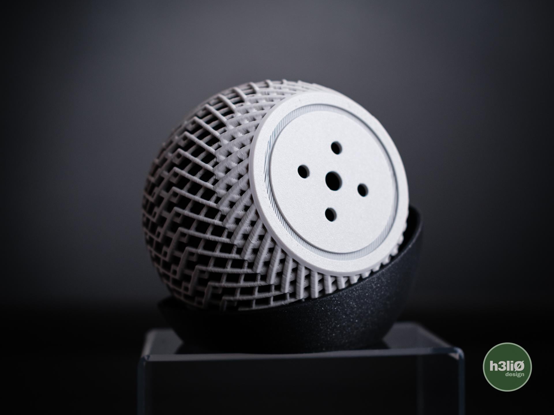 Arkane Pflanzgefäß | Moderner 3D Druck Blumentopf | Geometrischer Übertopf | Design Deko