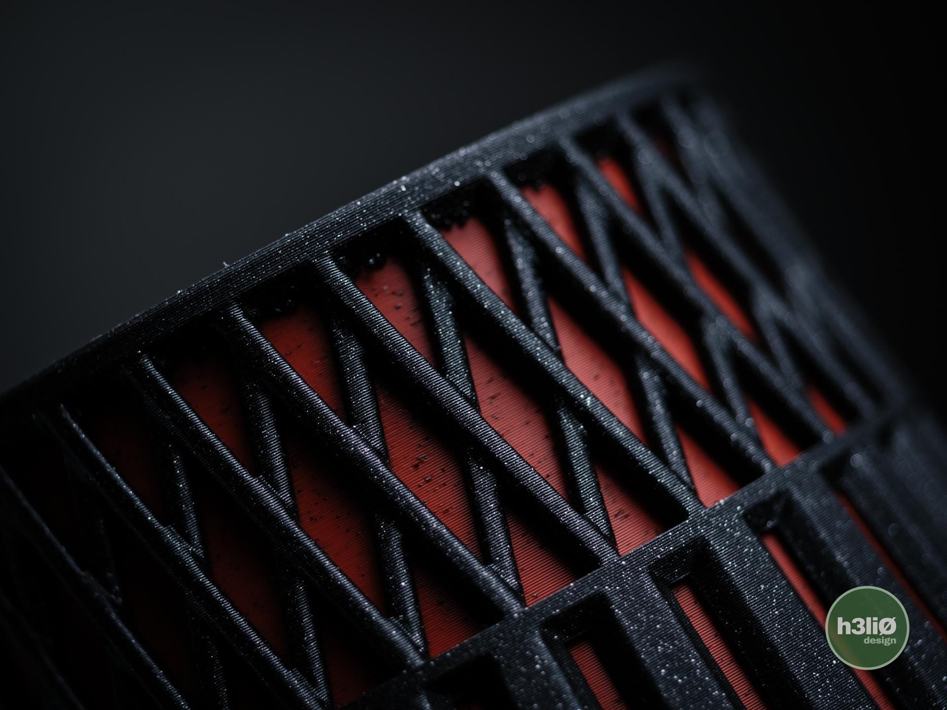 axon planter | Moderner 3D Druck Blumentopf | Geometrischer Übertopf | Design Deko Topf