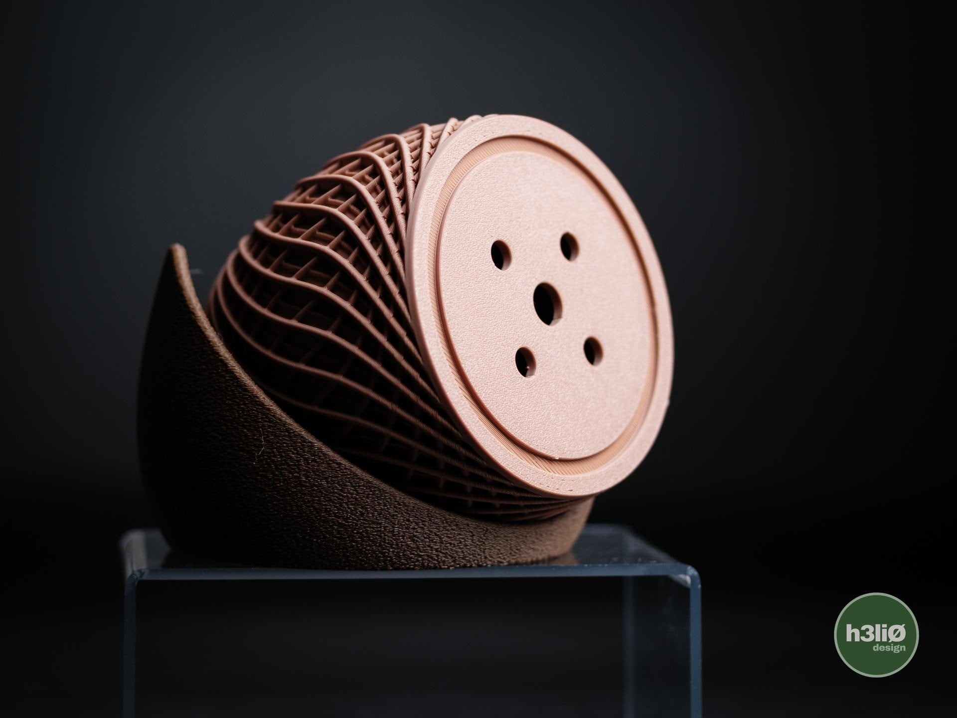 Stryde Planter | Moderner 3D Druck Blumentopf | Geometrischer Übertopf | Design Deko