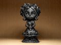 Dia de los Muertos Doll – elegante Totentags Figur mit Rosen – mystische Deko für Halloween & Sammler Fehn-factory.de