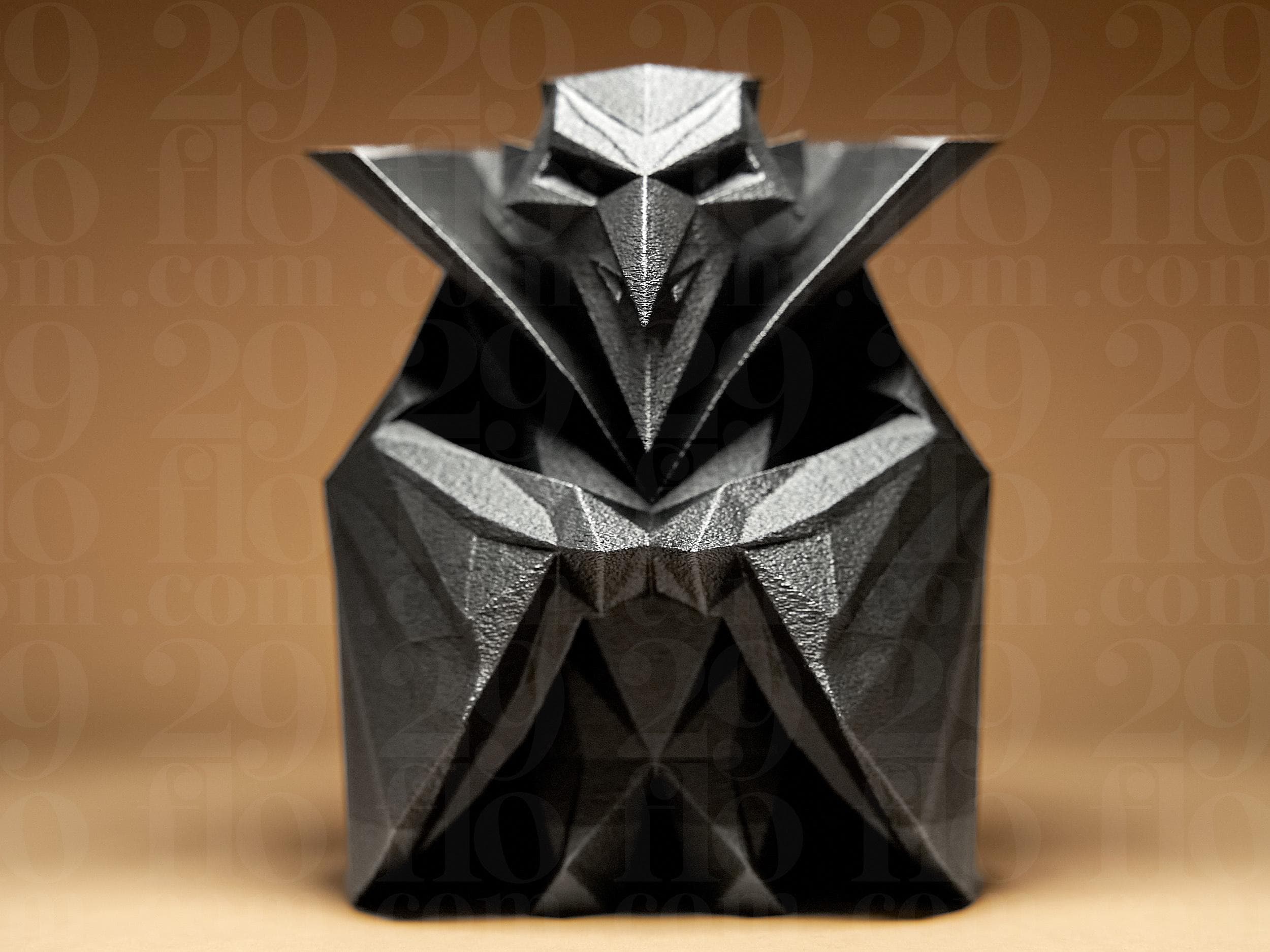 Funny Geometric Vampire Figurine Fehn-factory.de