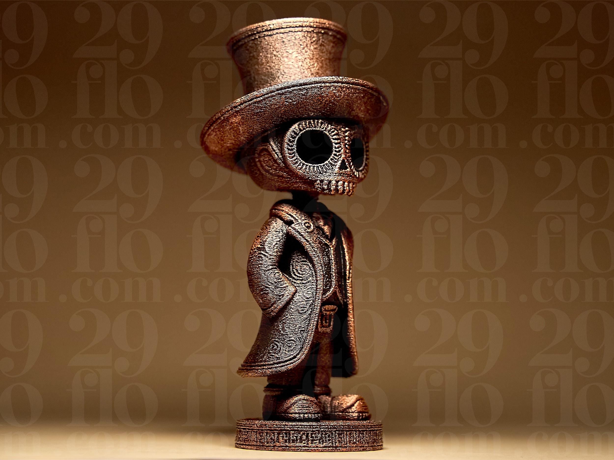 Dia Dos Muertos Man Figurine – elegante Skull Figur im mexikanischen Stil für Halloween & moderne Deko Fehn-factory.de