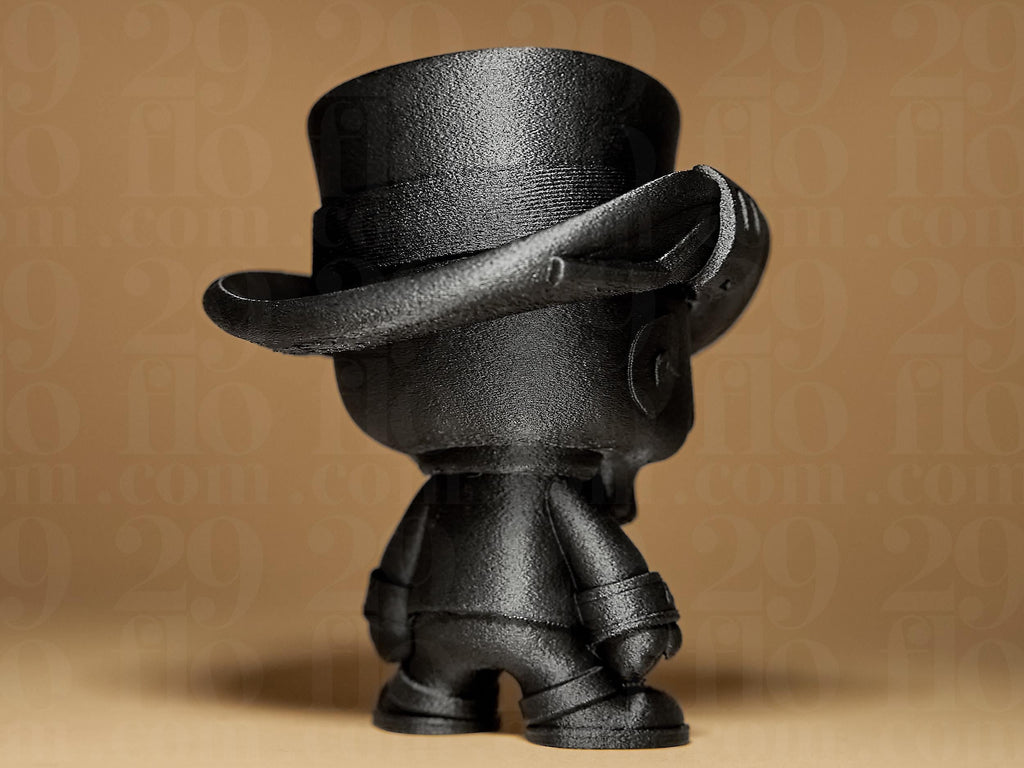 Lil’ Skeleton Figur – stylische Totenkopffigur mit Hut für Halloween & Gothic Deko Fehn-factory.de