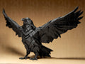 Raven Figur – geometrische Raben Statue für moderne Deko & Halloween Stil Fehn-factory.de