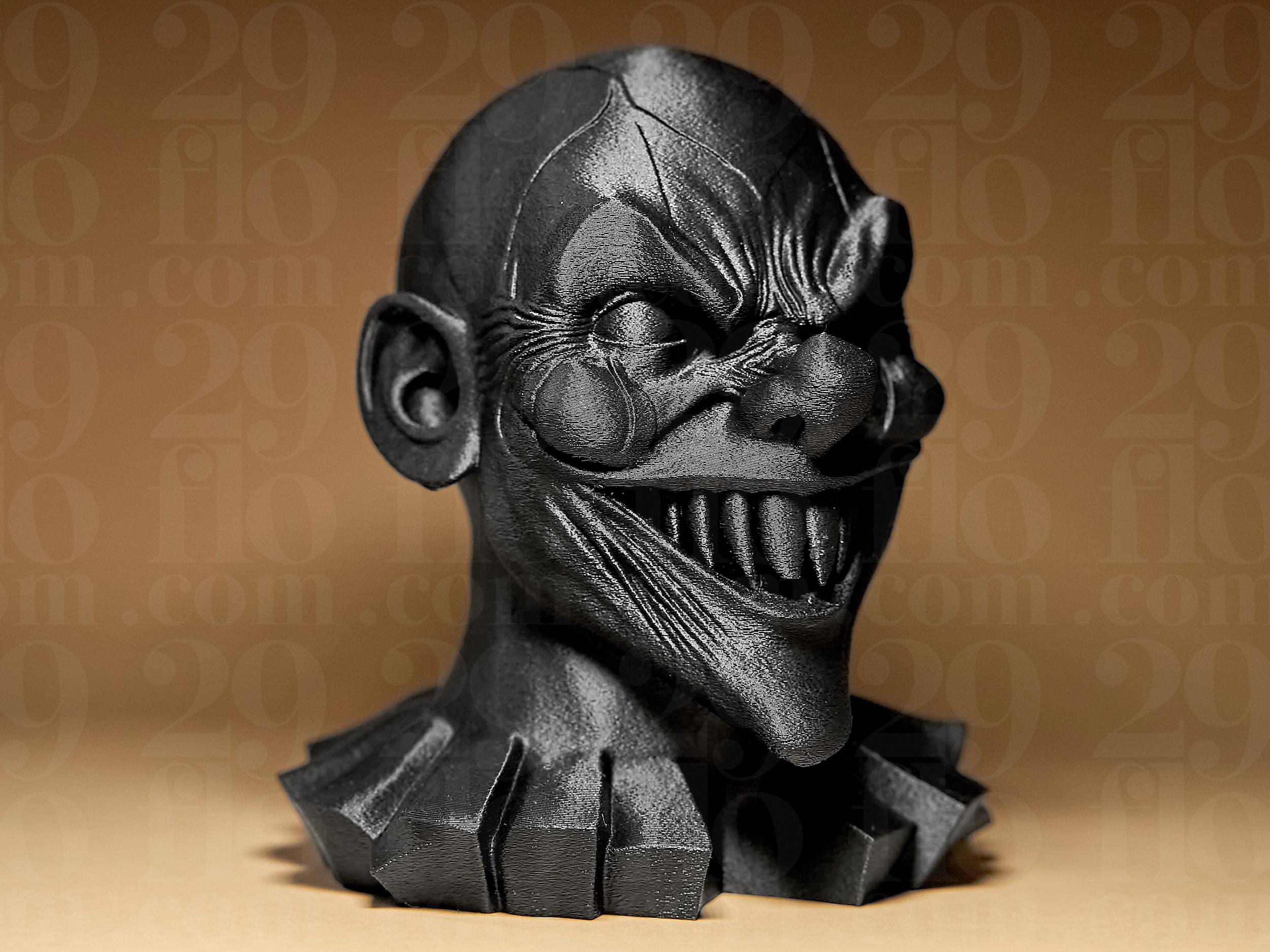 Evil Clown Sculpture – gruselige Horror Clown Figur für Halloween & Sammler Fehn-factory.de