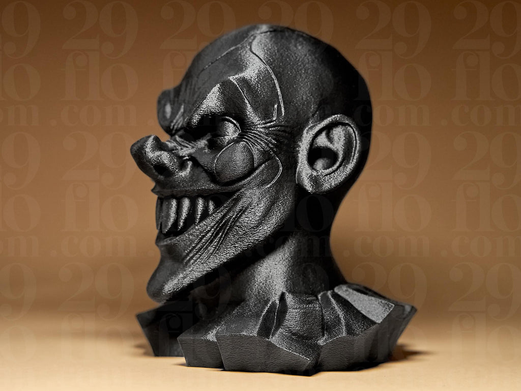 Evil Clown Sculpture – gruselige Horror Clown Figur für Halloween & Sammler Fehn-factory.de