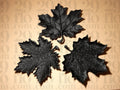 Ahornblatt Schalen – Set aus 3 Deko-Schalen im Kupfer-Schwarz oder Schwarz Matt | Herbstliche Tischdeko & Geschenkidee Fehn-factory.de