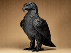 EAGLE Sculpture | 3D-gedruckte Design-Skulptur | Adler Figur in Schwarz oder handbemalt in Gold | Majestätische Deko | Designers Edition Fehn-factory.de