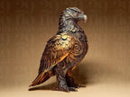 EAGLE Sculpture | 3D-gedruckte Design-Skulptur | Adler Figur in Schwarz oder handbemalt in Gold | Majestätische Deko | Designers Edition Fehn-factory.de