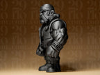 Cartoon Style Miniature | 3D-gedruckte Figur im Comic-Design | Handbemalte Sammlerfigur oder schwarze Variante | Designer-Kunstobjekt Fehn-factory.de