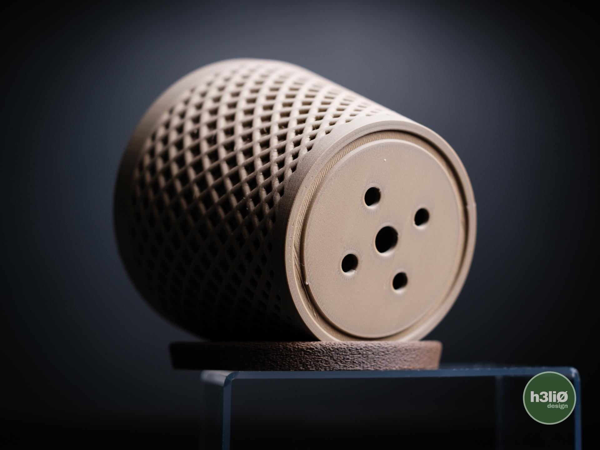 delta planter | Moderner 3D Druck Blumentopf | Geometrischer Übertopf | Design Deko Topf