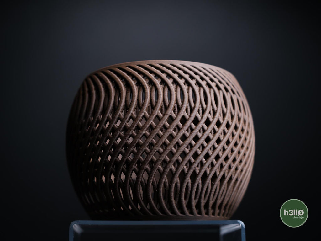 Mirage Orchid Planter | Moderner 3D Druck Orchideentopf | Übertopf Design Deko Topf