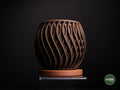 Loft Planter | Moderner 3D Druck Blumentopf | Übertopf Design Deko | Sukkulenten Topf