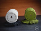Ribbed Planter Pot | Moderner 3D Druck Blumentopf | Gerillter Übertopf | Design Deko Topf