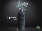 apexis vase | Moderne 3D Druck Vase | Geometrische Blumenvase | Design Deko | Minimalistisch