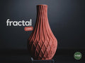 fractal vase | Moderne 3D Druck Vase | Geometrische Blumenvase | Design Deko | Dark Art