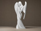 Angel Figurine | Moderne Engel Skulptur | Zeitloses Designobjekt als Symbol für Schutz & Frieden Fehn-factory.de