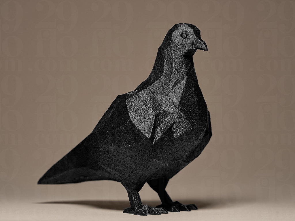 Geometric Pigeon Figurine | Moderne Taube Skulptur | Symbol für Frieden & Freiheit im minimalistischen Design Fehn-factory.de