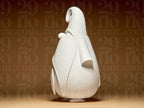 Modern Santa Claus #2 | Minimalistischer Wichtel Figur | Skandinavische Weihnachtsdeko Skulptur