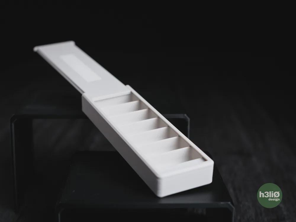 vireo Pillendose | Moderne Medikamentenbox | 3D Druck Pill Box | Minimalistisches Reise Etui