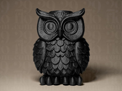 Owl Decor Figurine | Eulen Skulptur | Moderne Dekofigur in Schwarz | Symbol für Weisheit & Eleganz