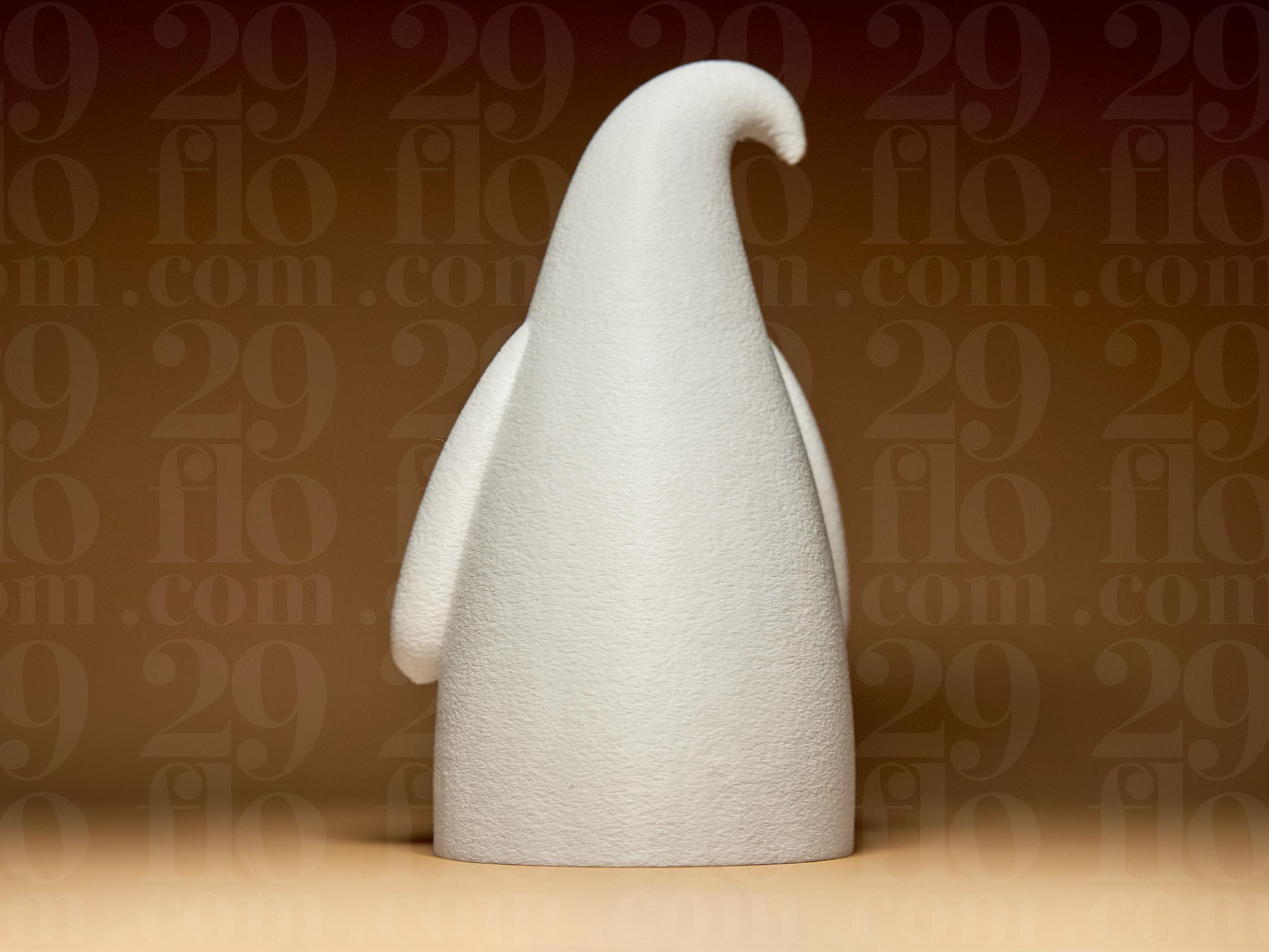 Moderner Santa Claus | Minimalistische Weihnachtsfigur | Skandinavische Winterdekoration in Weiß Fehn-factory.de