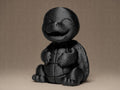 Cute Baby Turtle | Kleine Schildkrötenfigur | Verspielte Design-Dekoration in Schwarz Fehn-factory.de