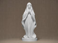 Saint Mary Figurine | Heilige Maria Statue | Moderne Religiöse Skulptur | Dark Art