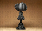Dia Dos Muertos Doll Statue | La Catrina Figur | Gothic Puppe Skulptur | Dark Art Deko