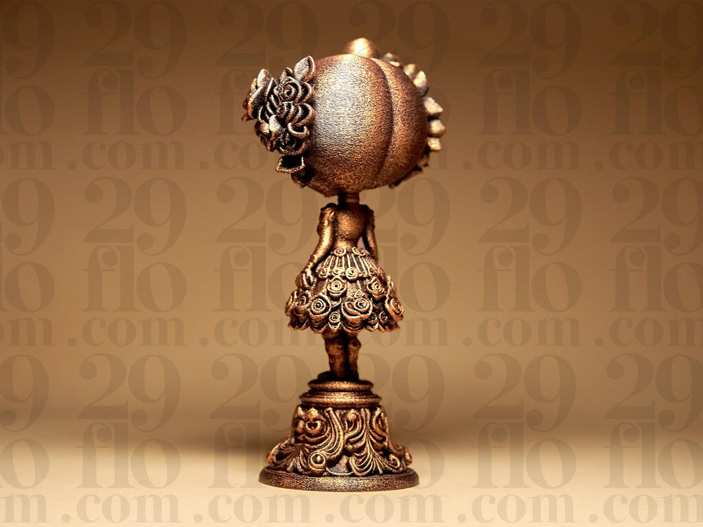 Dia Dos Muertos Doll Statue | La Catrina Figur | Gothic Puppe Skulptur | Dark Art Deko