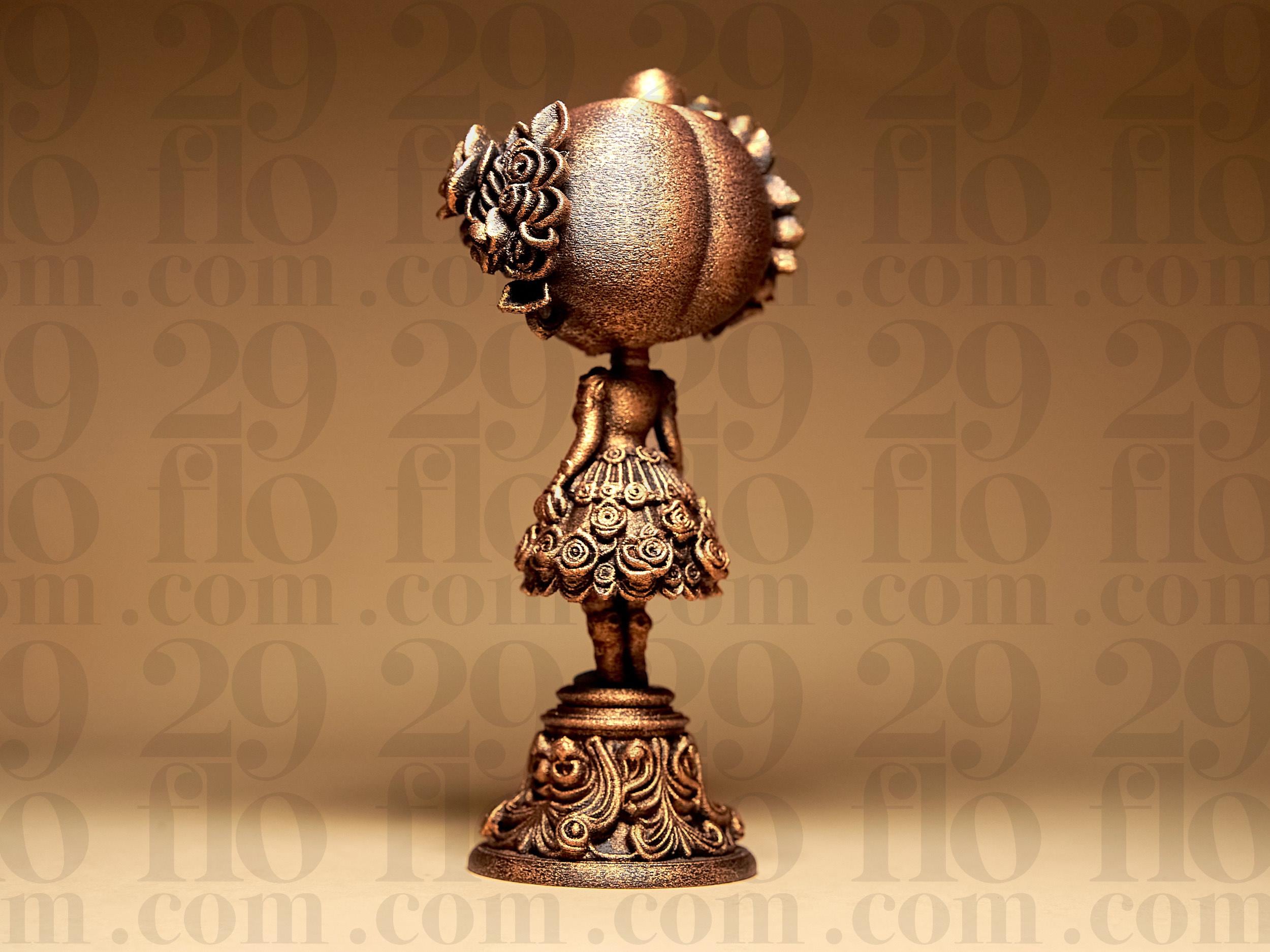 Dia Dos Muertos Doll Statue | La Catrina Figur | Gothic Puppe Skulptur | Dark Art Deko